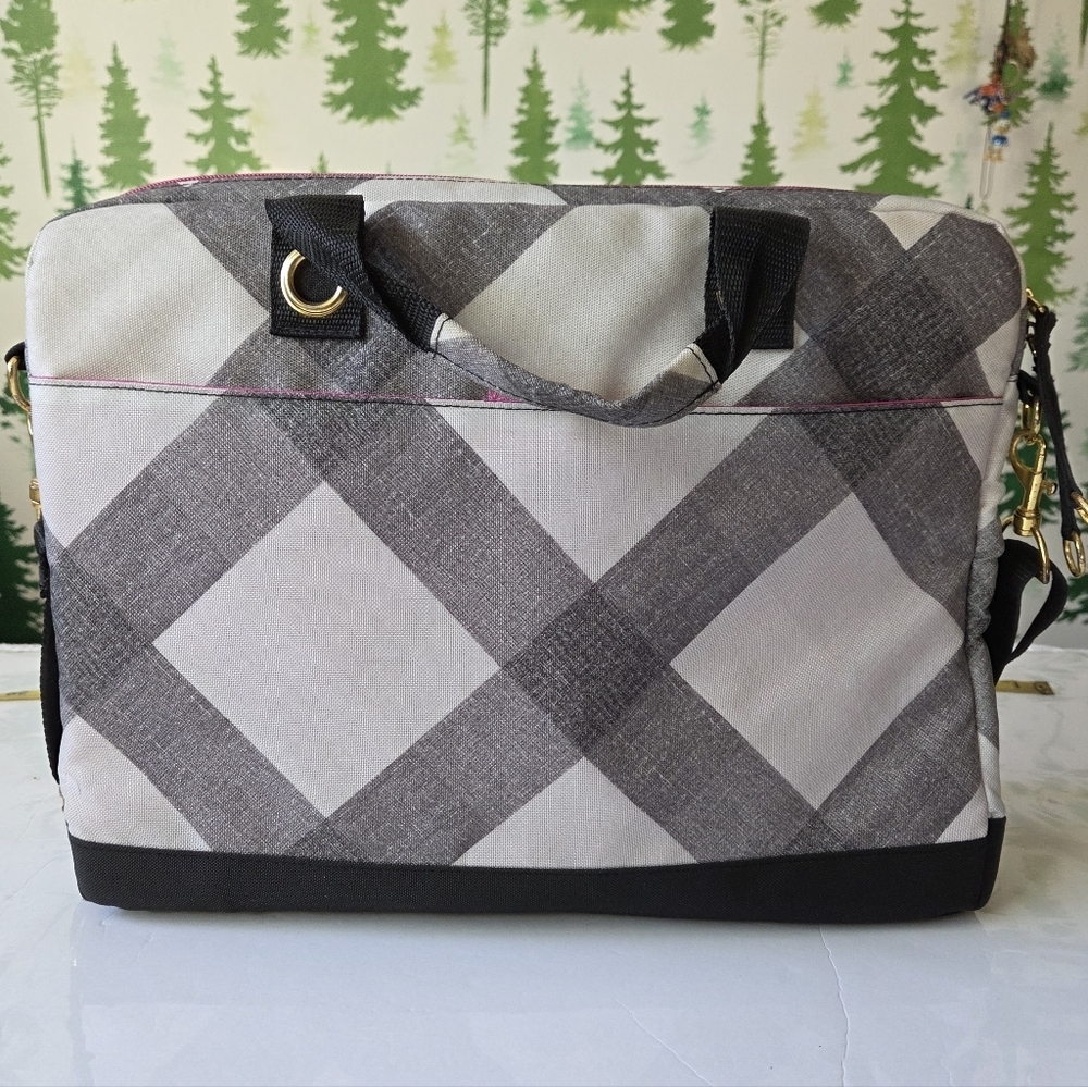 Skechers Gray and Black Women's Messenger Bag - Picture 2 of 11